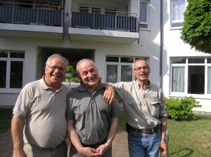 Das "italienische" Trio: Giuseppe, Luciano und Giacomo